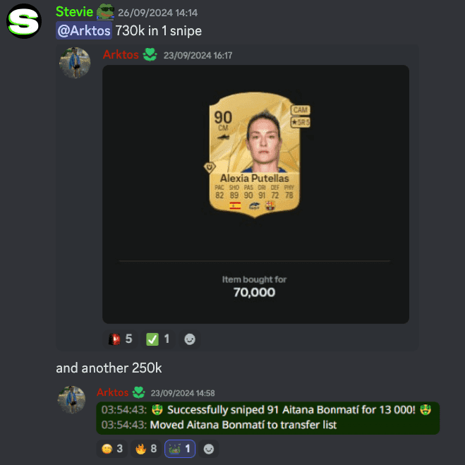 EA FC 26 sniping bot customer review