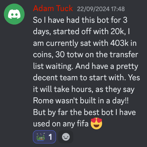 EA FC 26 autobuyer discord customer review